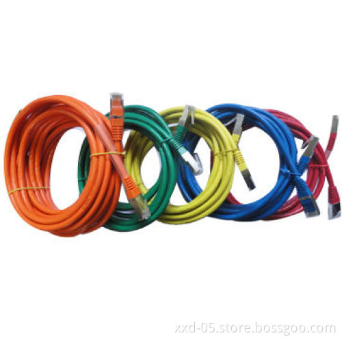 Network RJ45 UTP Cat6 Patch Cable, Past Fluke Test, RoHS, PVC, 2m, 24AWG Copper Twisted Pair
